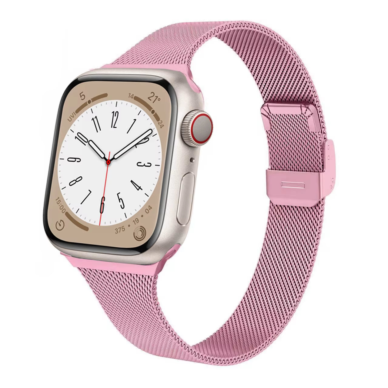 Milanese Strap for  Watch 44Mm 40Mm 45Mm 41Mm 46Mm 42Mm 38 49Mm Metal Bracelet Iwatch Series 10 Ultra 9 8 7 6 5 4 3 SE Band