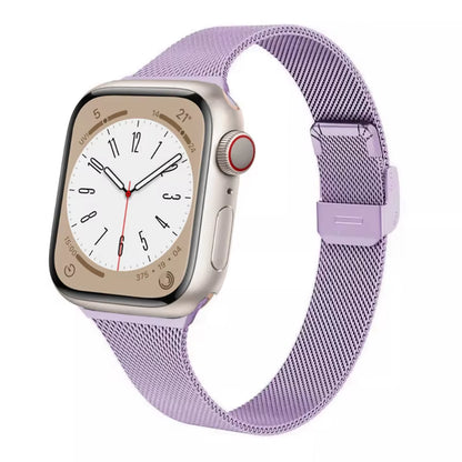 Milanese Strap for  Watch 44Mm 40Mm 45Mm 41Mm 46Mm 42Mm 38 49Mm Metal Bracelet Iwatch Series 10 Ultra 9 8 7 6 5 4 3 SE Band