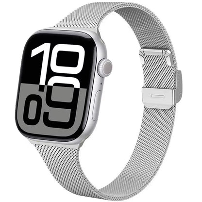 Milanese Strap for  Watch 44Mm 40Mm 45Mm 41Mm 46Mm 42Mm 38 49Mm Metal Bracelet Iwatch Series 10 Ultra 9 8 7 6 5 4 3 SE Band